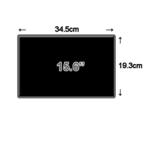  H000043760 15.6" matt laptop LCD kijelző, LED panel HD+ (1600 X 900) 40pin laptop alkatrész