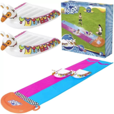  H2GO dupla vizicsúszda szökőkúttal csúszógumival BESTWAY 52320 strandjáték