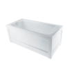 H2O Danuta egyenes kád 160x70 cm
