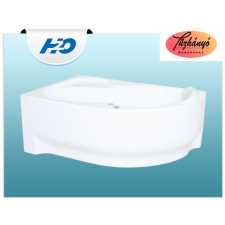 H2O H2O Fortuna sarokkád, 150x100 cm kád, zuhanykabin