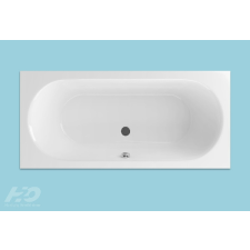  H2O Tamara 160x75 akril egyenes kád kád, zuhanykabin