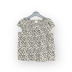  H&amp;M leopárdmintás kislány felső - 80 (ÚJ)
