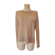 H&amp;M bézs vékony női pulóver (méret: M) női pulóver, kardigán