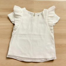 H&M Elegáns, fehér blúz gyerek póló