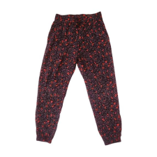  H&amp;M fekete kislány vékony nyári nadrág (méret: 122) gyerek nadrág