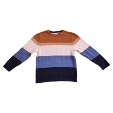  H&amp;M kék csíkos kisfiú pulóver (méret: 110/116) gyerek pulóver, kardigán