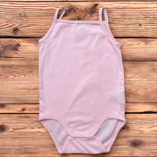 H&amp;M Rózsaszín, ujjatlan body rugdalózó