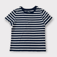 H&amp;M s.kék csíkos felső gyerek póló