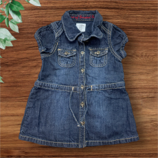 H&M S.kék farmer ruha