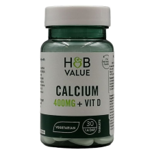 H&B Value Kalcium+D3-vitamin tabletta 30 db vitamin és táplálékkiegészítő