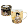  H.C.532-3105 Porcelánbögre fémdobozban,450ml,Klimt: Adele