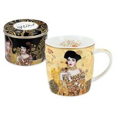  H.C.532-3105 Porcelánbögre fémdobozban,450ml,Klimt: Adele bögrék, csészék