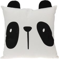 H&L Safari Panda, gyermek, 40 × 40 cm fehér lakástextília