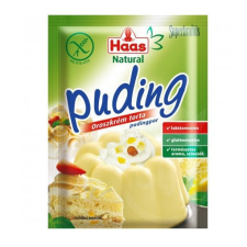 Haas natural pudingpor oroszkrém ízű 40 g csokoládé és édesség