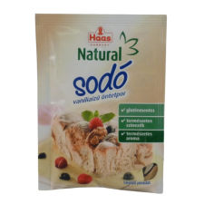Haas natural sodó vanília ízű öntetpor 15 g reform élelmiszer