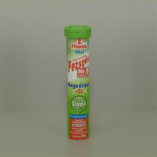 Haas pezsgőtabletta stevia mg+b6 80 g vitamin és táplálékkiegészítő