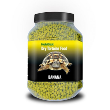 HABISTAT Tortoise Food - banana | szárazföldi teknős táp - 800 g hüllőeledel