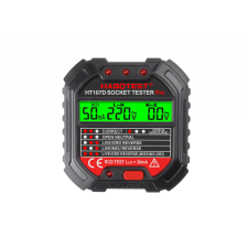 habotest HT107D aljzatvizsgáló digitális kijelzővel mérőműszer