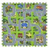  Habszivacs puzzle játszószőnyeg "City" 9 részes 36304
