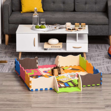 Habszivacs szőnyeg, 25 darabos 3D puzzle szőnyeg, játék szőnyeg -színes játszószőnyeg