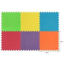  Habszivacs tornaszőnyeg 6 darabos óriás puzzle barkácsolás, építés