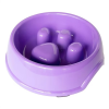  Habzsolásgátló etetőtál mancsos ,kicsi-lila