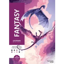 Hachette Heroes Coloriages mystères Fantasy idegen nyelvű könyv