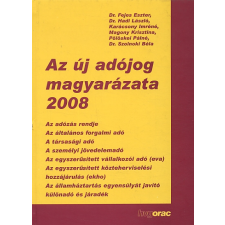 Hadi László Az új adójog magyarázata, 2008 társadalom- és humántudomány