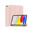 Haffner Apple iPad 10.9 (2022) tablet tok (Smart Case) on/off funkcióval, Apple Pencil tartóval - pink (ECO csomagolás)