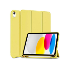 Haffner Apple iPad 10.9 (2022) tablet tok (Smart Case) on/off funkcióval, Apple Pencil tartóval - yellow... tablet tok