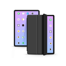 Haffner Apple iPad Air 4 10.9 (2020) védőtok (Smart Case) on/off funkcióval - black (ECO csomagolás) tablet tok