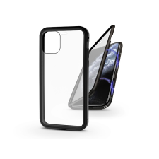 Haffner Apple iPhone 11 Pro Max mágneses, 2 részes hátlap előlapi üveggel - Magneto 360 - fekete tok és táska