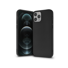 Haffner Apple iPhone 12 Pro Max szilikon hátlap - Soft - fekete tok és táska