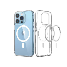 Haffner Apple iPhone 13 Pro szilikon hátlap - Clear Mag Cover - átlátszó (PT-6805) tok és táska