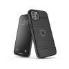 Haffner Apple iPhone 14 Pro Max szilikon hátlap - Carbon Logo - fekete