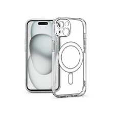 Haffner Apple iPhone 15 MagSafe kompatibilis kameravédős szilikon tok, átlátszó (HF229114) tok és táska