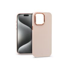 Haffner Apple iPhone 15 Pro Max szilikon hátlap - Frame - pink tok és táska