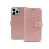 Haffner Apple iPhone 15 Pro oldalra nyíló tok - Mezzo Book Flip - mandala rose gold