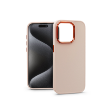 Haffner Apple iPhone 15 Pro szilikon hátlap - Frame - pink (PT-6827) tok és táska