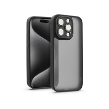 Haffner Apple iPhone 15 Pro Variete tok kameravédő lencsevédő üveggel, fekete (HF241031) tok és táska