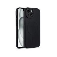Haffner Apple iPhone 15 Silicone Mag Cover szilikon tok, fekete (HF228872) tok és táska