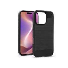 Haffner Apple iPhone 16 Pro Max szilikon hátlap - Carbon - fekete (HF782464) tok és táska
