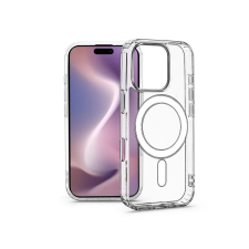 Haffner Apple iPhone 16 Pro szilikon hátlap - Anti Shock MagSafe - átlátszó tok és táska
