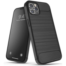 Haffner Carbon szilikon hátlap Samsung Galaxy S23 Ultra fekete tok és táska