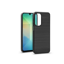 Haffner Carbon szilikon tok - Samsung SM-A266 Galaxy A26 5G - fekete tok és táska