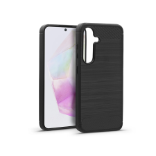 Haffner Carbon szilikon tok - Samsung SM-A356 Galaxy A35 5G - fekete (HF271748) tok és táska