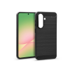 Haffner Carbon szilikon tok - Samsung SM-A576B Galaxy A57 5G - fekete