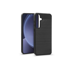 Haffner Carbon szilikon tok - Samsung SM-S936 Galaxy S25+ - fekete (HF339950) tok és táska