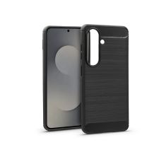 Haffner Carbon szilikon tok - Samsung SM-S947 Galaxy S26+ - fekete (HF433337) tok és táska
