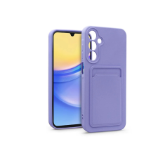 Haffner Card Case szilikon hátlap Samsung Galaxy A15 4G/A15 5G lila tok és táska
